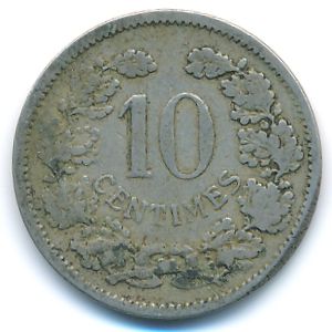 Люксембург, 10 сентим (1901 г.)