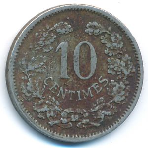 Люксембург, 10 сентим (1901 г.)