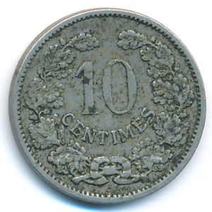 Люксембург, 10 сентим (1901 г.)