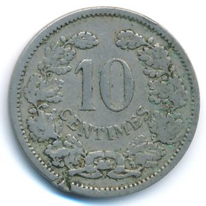 Люксембург, 10 сентим (1901 г.)