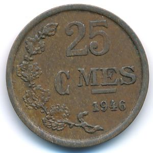 Люксембург, 25 сентим (1946 г.)