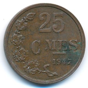Люксембург, 25 сентим (1947 г.)