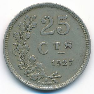 Люксембург, 25 сентим (1927 г.)