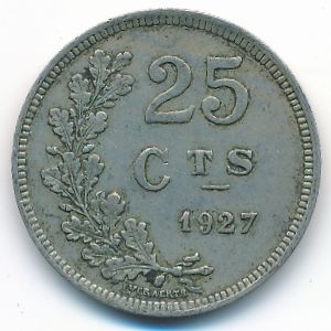 Люксембург, 25 сентим (1927 г.)