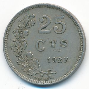 Люксембург, 25 сентим (1927 г.)