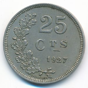 Люксембург, 25 сентим (1927 г.)