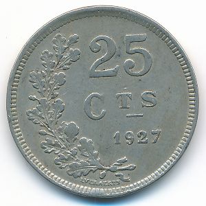 Люксембург, 25 сентим (1927 г.)