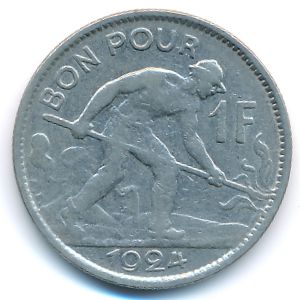 Люксембург, 1 франк (1924 г.)