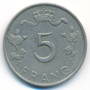 Люксембург, 5 франков (1949 г.)