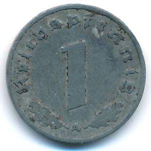 Третий Рейх, 1 рейхспфенниг (1940 г.)