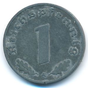 Третий Рейх, 1 рейхспфенниг (1941 г.)