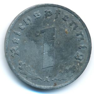 Третий Рейх, 1 рейхспфенниг (1942 г.)