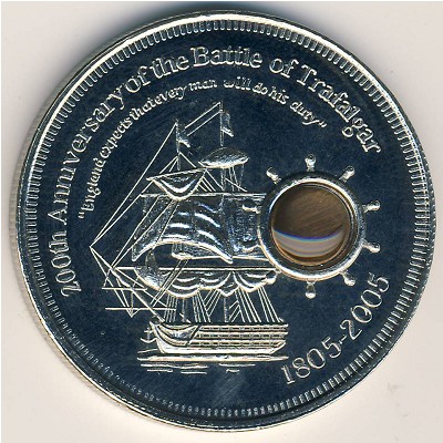 Острова Кука, 1 доллар (2005 г.)
