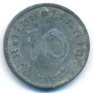 Третий Рейх, 10 рейхспфеннигов (1940 г.)