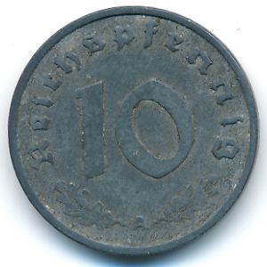 Третий Рейх, 10 рейхспфеннигов (1940 г.)