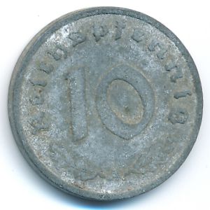 Третий Рейх, 10 рейхспфеннигов (1940 г.)