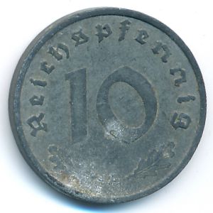 Третий Рейх, 10 рейхспфеннигов (1940 г.)