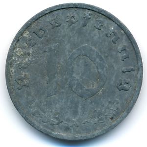 Третий Рейх, 10 рейхспфеннигов (1941 г.)