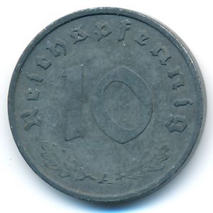 Третий Рейх, 10 рейхспфеннигов (1941 г.)