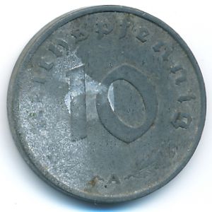 Третий Рейх, 10 рейхспфеннигов (1942 г.)