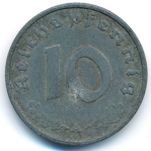 Третий Рейх, 10 рейхспфеннигов (1942 г.)