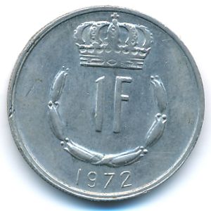 Люксембург, 1 франк (1972 г.)