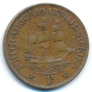 ЮАР, 1 пенни (1942 г.)
