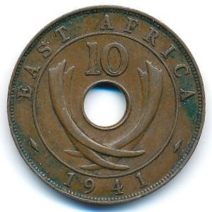 East Africa, 10 cents, 1941