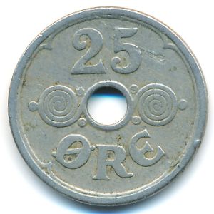 Дания, 25 эре (1924 г.)