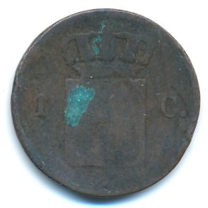 Нидерланды, 1 цент (1827 г.)