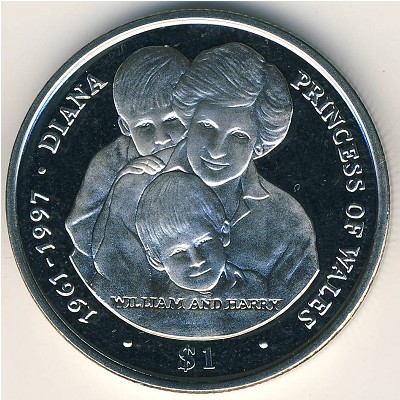 Sierra Leone, 1 dollar, 2007