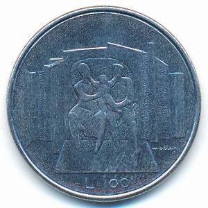 Сан-Марино, 100 лир (1976 г.)