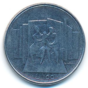 Сан-Марино, 100 лир (1976 г.)