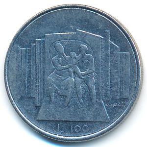 Сан-Марино, 100 лир (1976 г.)
