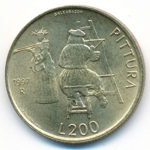Сан-Марино, 200 лир (1997 г.)