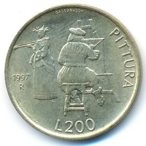 Сан-Марино, 200 лир (1997 г.)