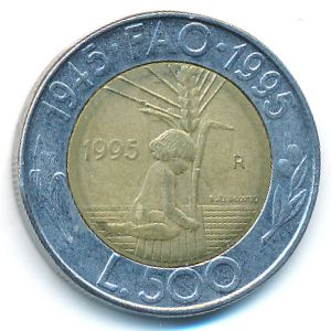 Сан-Марино, 500 лир (1995 г.)