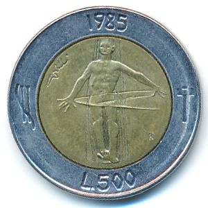 Сан-Марино, 500 лир (1985 г.)