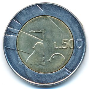 Сан-Марино, 500 лир (1990 г.)