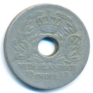 Netherlands East Indies, 5 cents, 1913