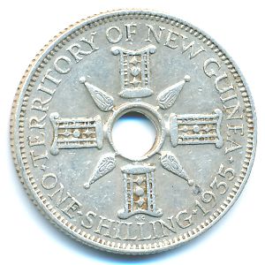 New Guinea, 1 shilling, 1935