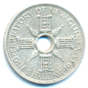 Новая Гвинея, 1 шиллинг (1945 г.)