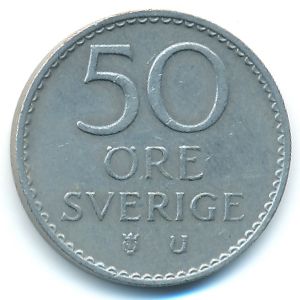 Швеция, 50 эре (1973 г.)