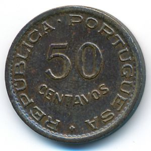 Ангола, 50 сентаво (1954 г.)