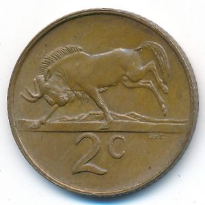 ЮАР, 2 цента (1983 г.)