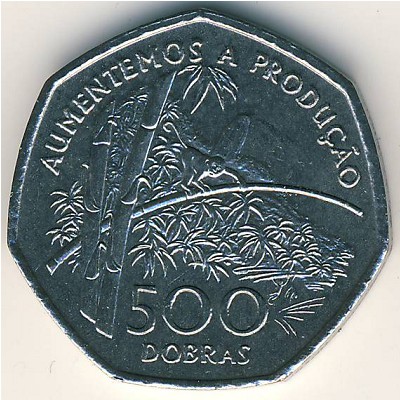 Sao Tome and Principe, 500 dobras, 1997