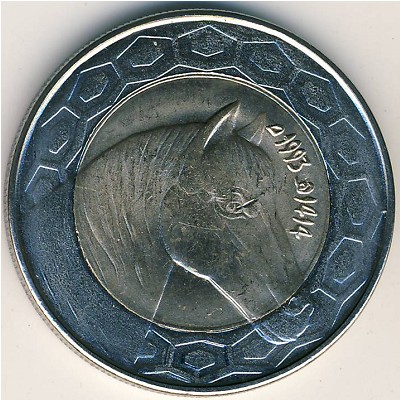 Алжир, 100 динаров (1992–2018 г.)