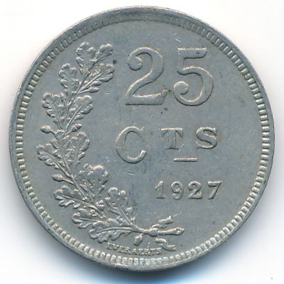 Люксембург, 25 сентим (1927 г.)
