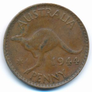 Австралия, 1 пенни (1944 г.)
