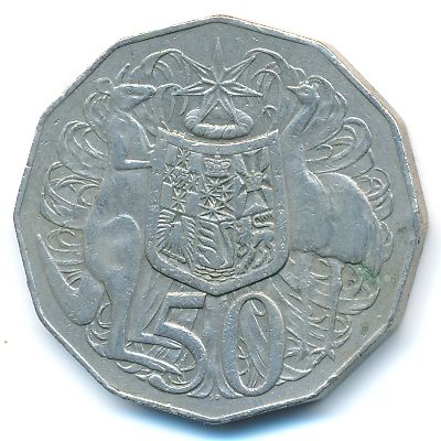 Австралия, 50 центов (1969 г.)